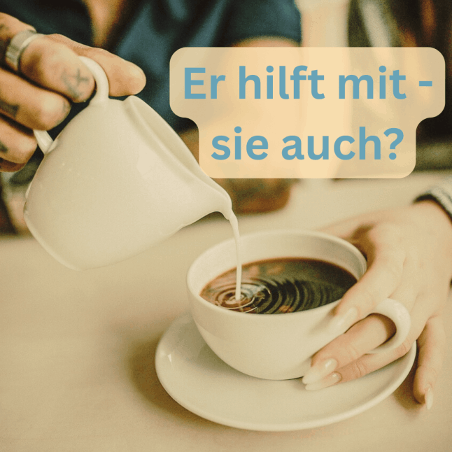 Er hilft mit