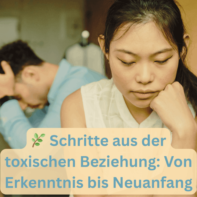 Schritte aus toxischer Beziehung
