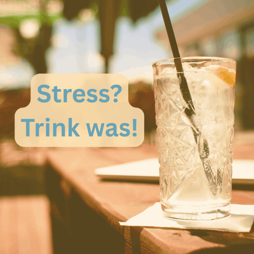 Stress? Trink einfach was